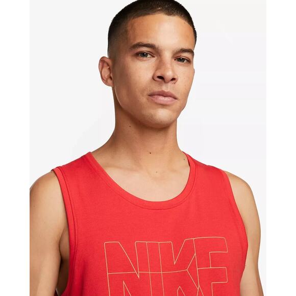 Nike Mens Tank Hoops Champions Versatile Red Dri-Fit Primary Size XL FN1852-657 - Picture 3 of 5